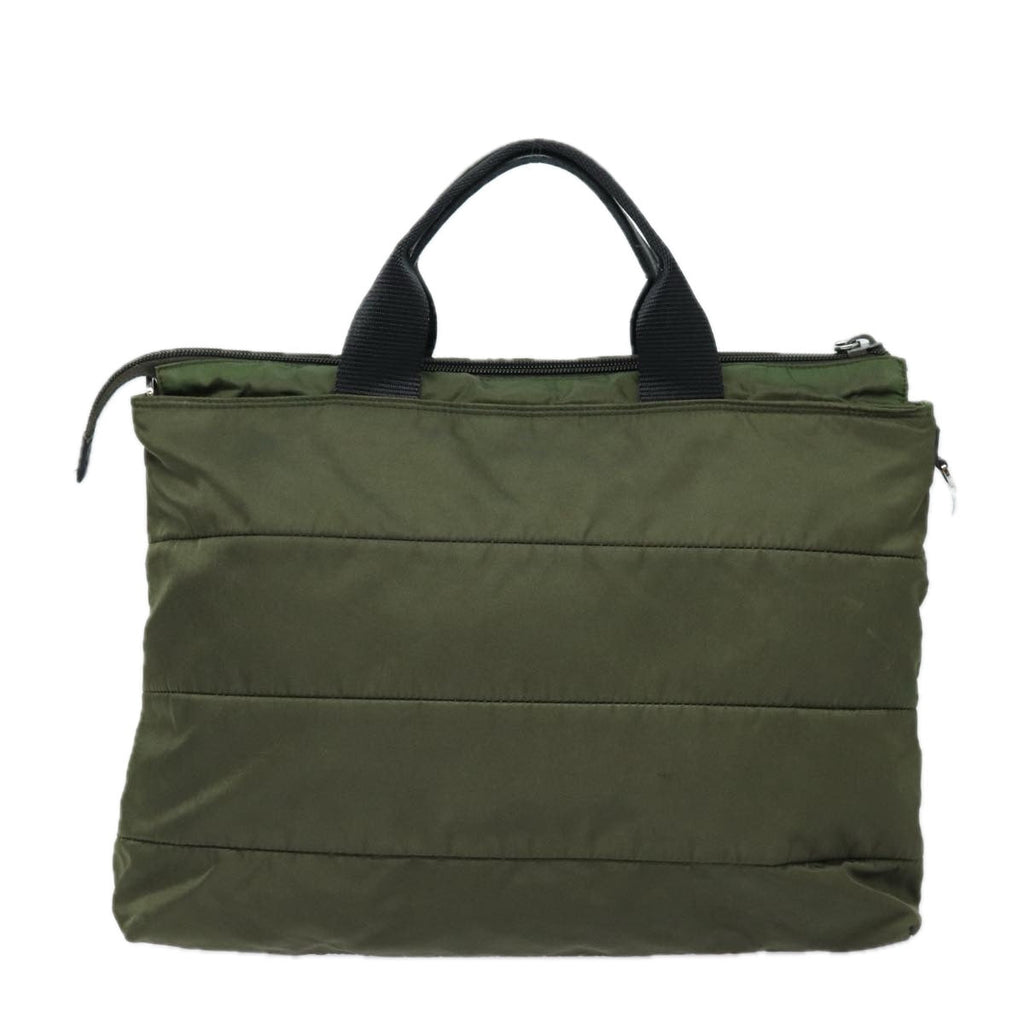 PRADA Hand Bag Nylon 2way Shoulder Bag Green ep1103