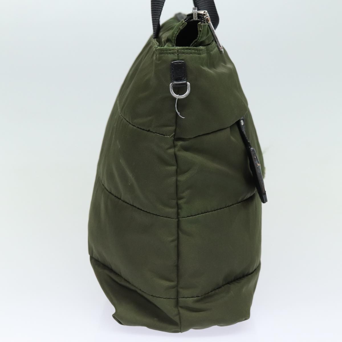 PRADA Hand Bag Nylon 2way Shoulder Bag Green ep1103