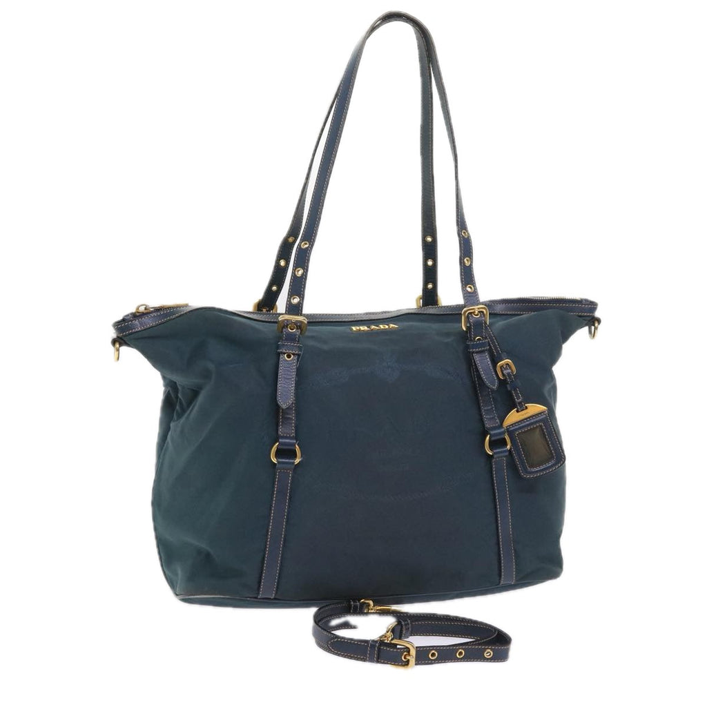 PRADA Shoulder Bag Nylon Navy ep2203