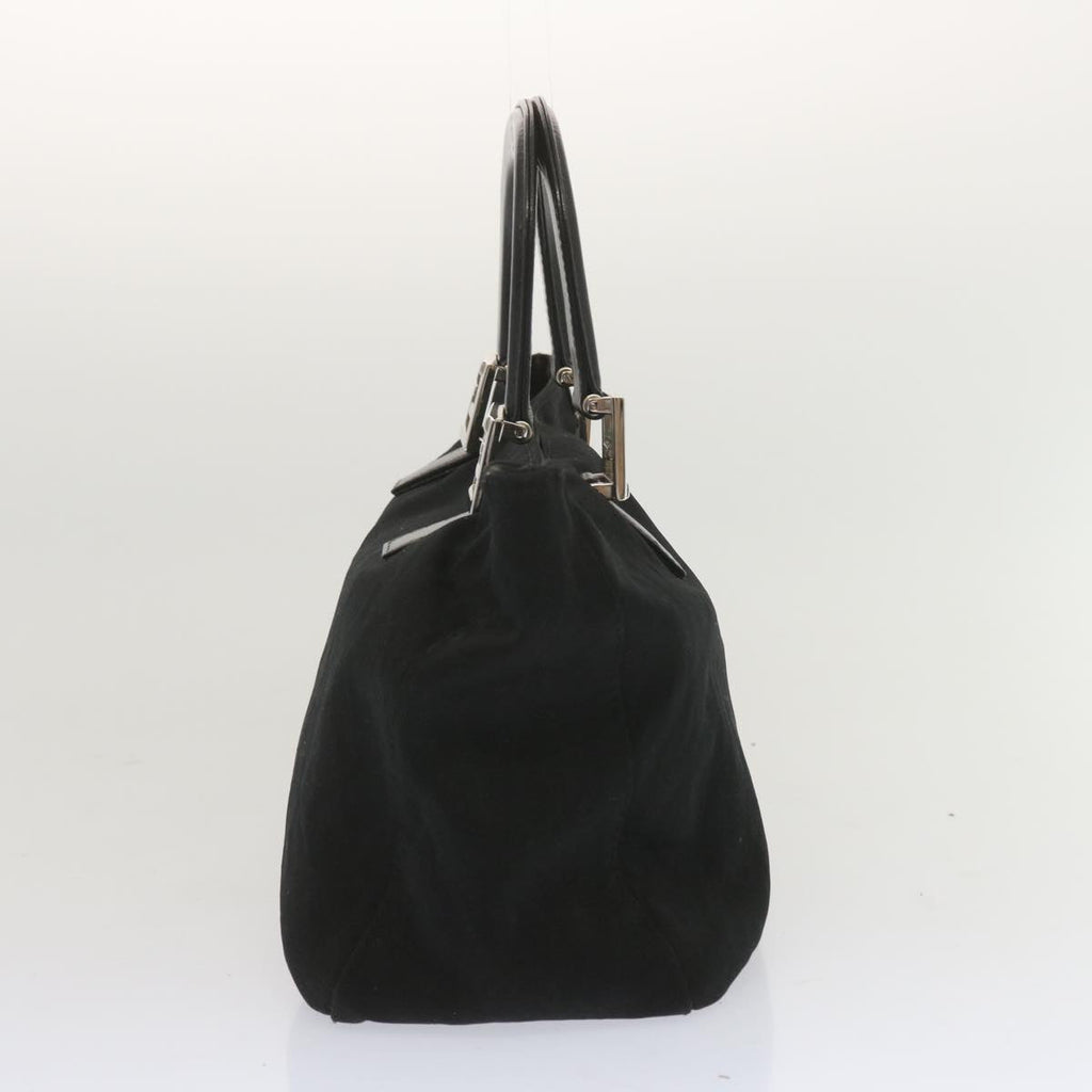 FENDI Hand Bag Nylon Black ep3688