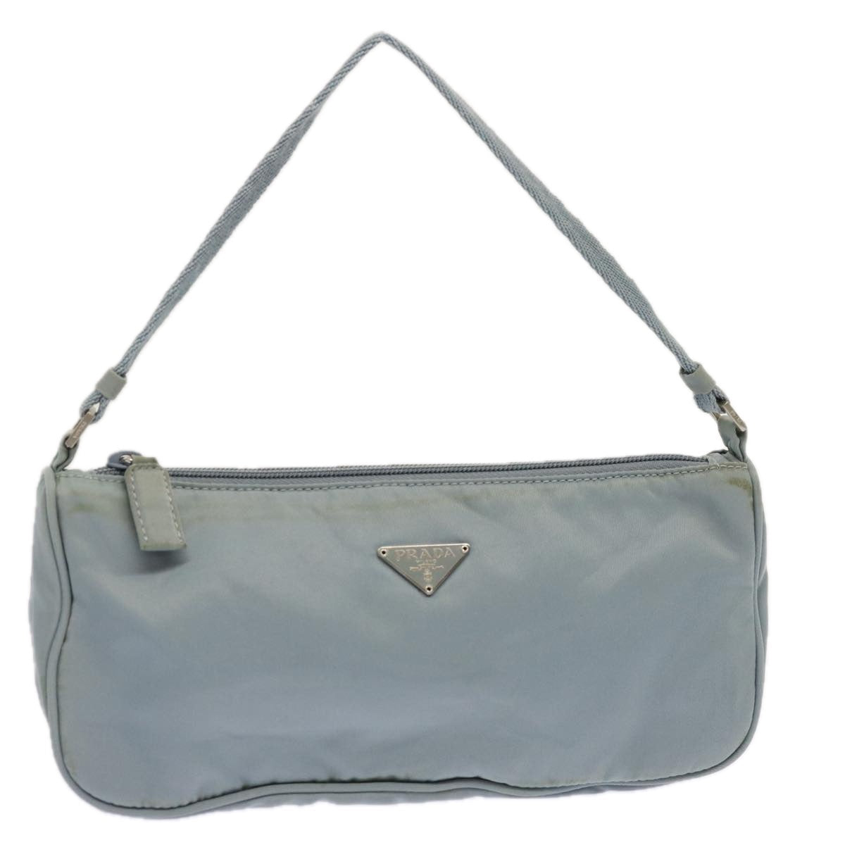 PRADA Accessory Pouch Nylon Blue ep3939