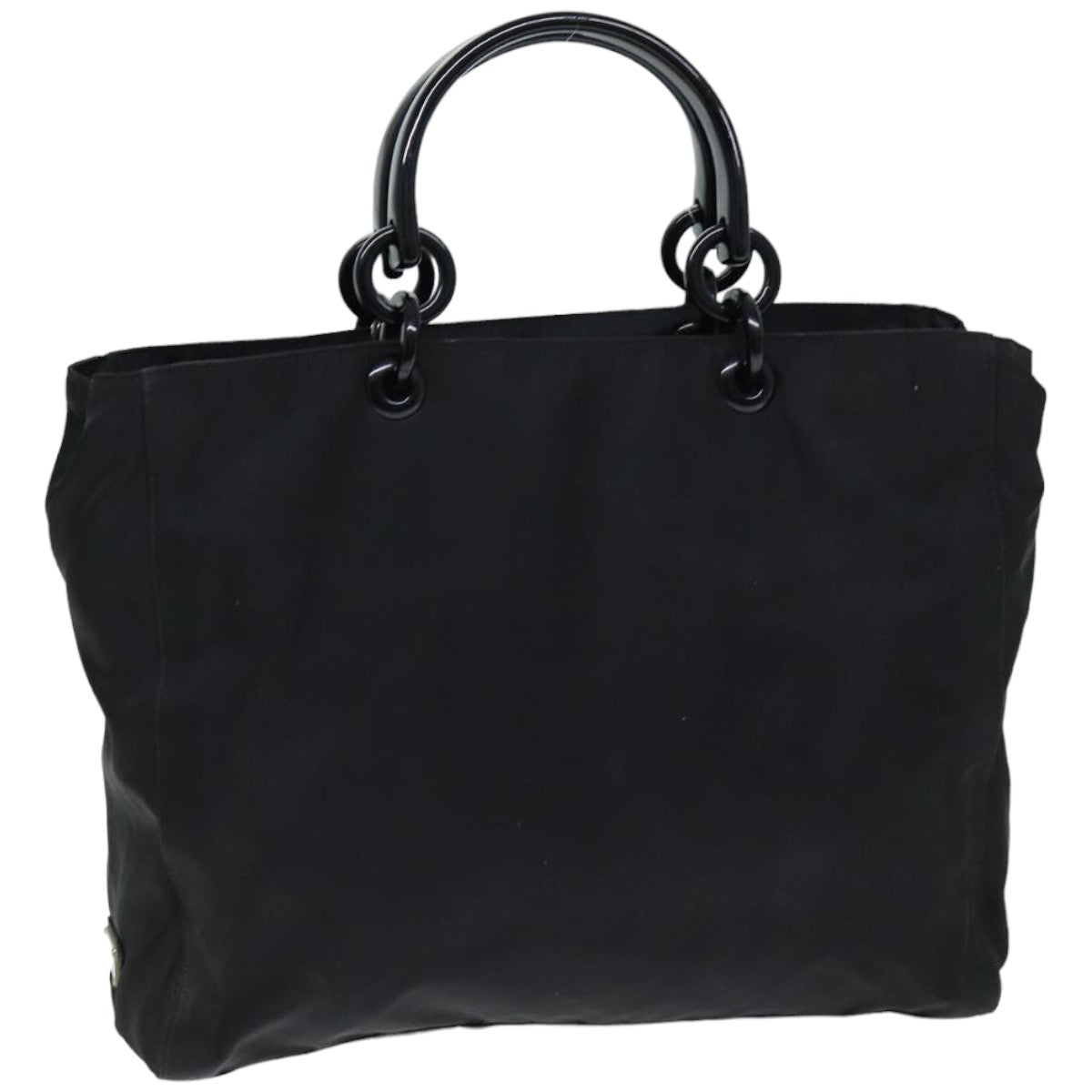PRADA Hand Bag Nylon Black ep4308