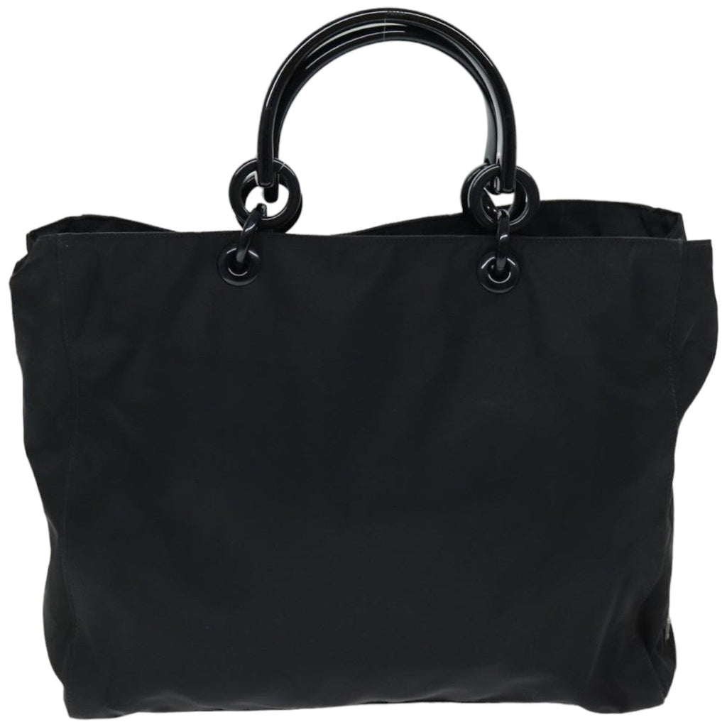 PRADA Hand Bag Nylon Black ep4308