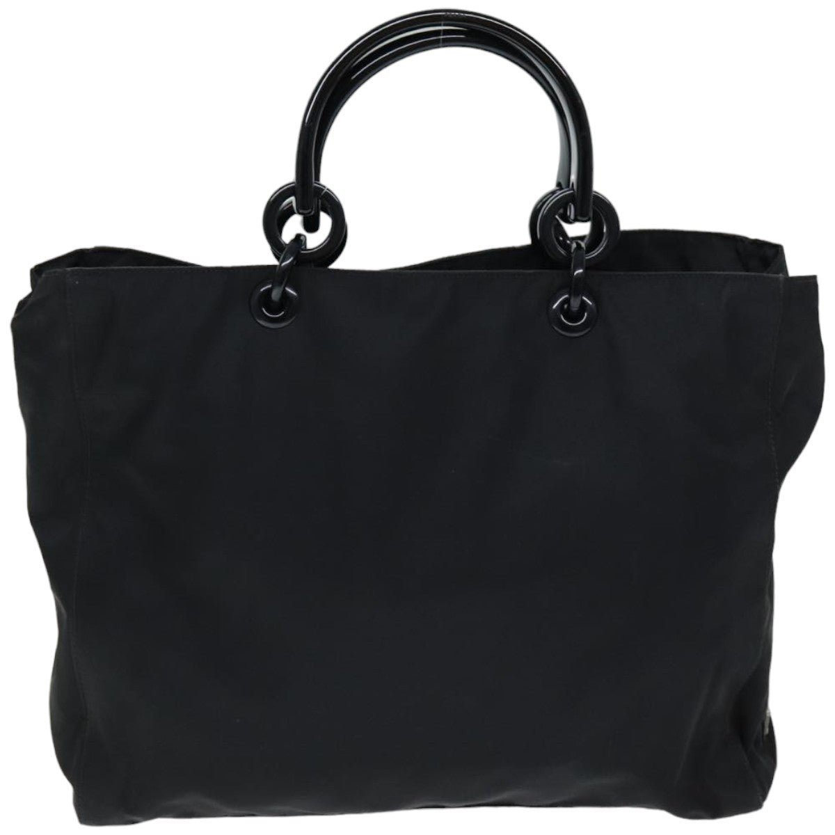 PRADA Hand Bag Nylon Black ep4308