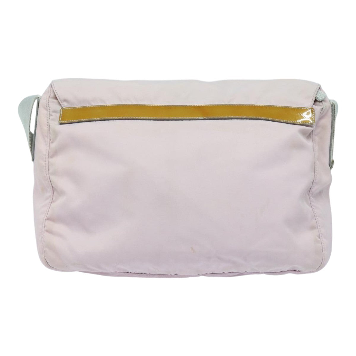 PRADA Shoulder Bag Nylon Pink Silver ep5304