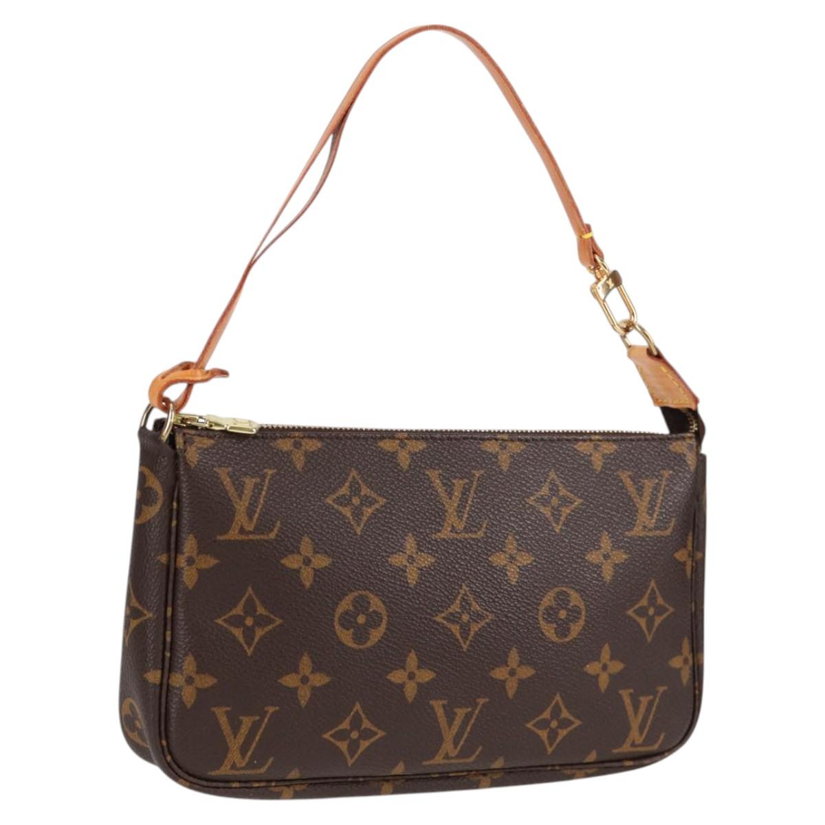 LOUIS VUITTON Monogram Pochette Accessoires Pouch M51980 LV ep8854V
