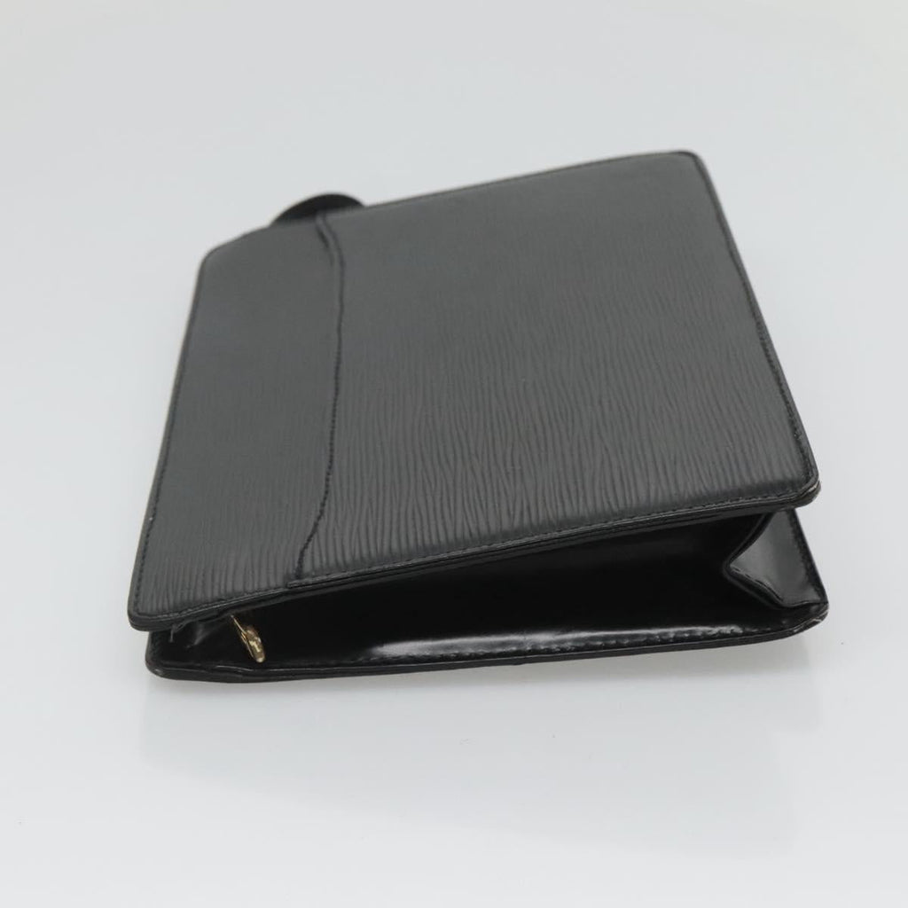 LOUIS VUITTON Epi Pochette Homme Clutch Bag Black Noir M52522 LV ep8903