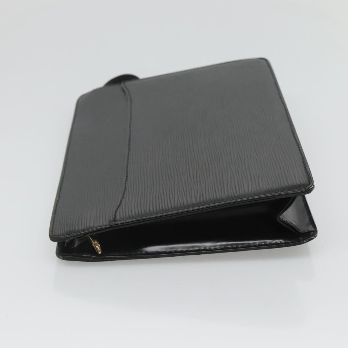 LOUIS VUITTON Epi Pochette Homme Clutch Bag Black Noir M52522 LV ep8903