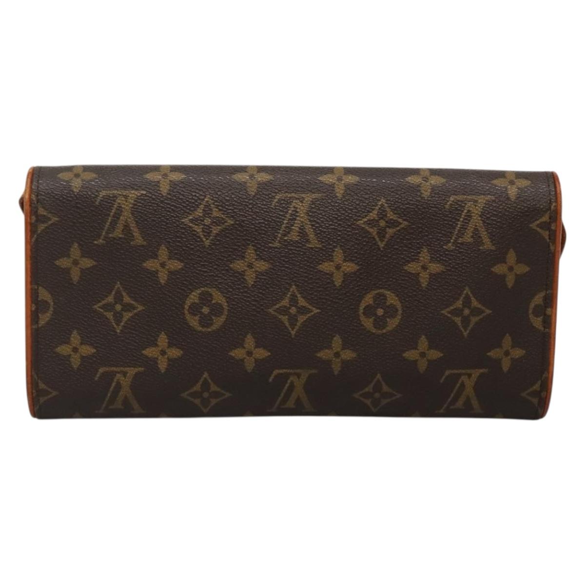 LOUIS VUITTON Monogram Pochette Twin GM Shoulder Bag M51852 LV ep9618