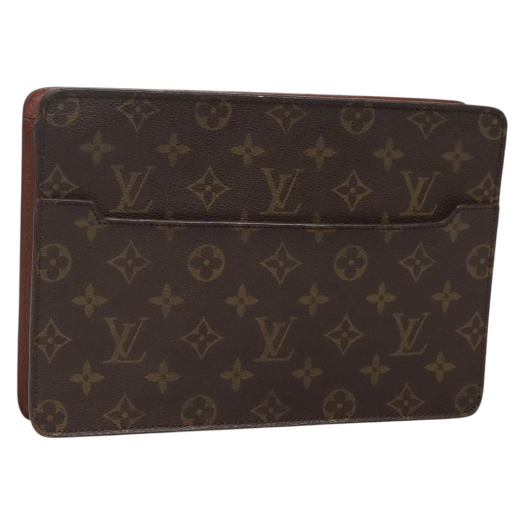 LOUIS VUITTON Monogram Pochette Homme Clutch Bag M51795 LV ep9798
