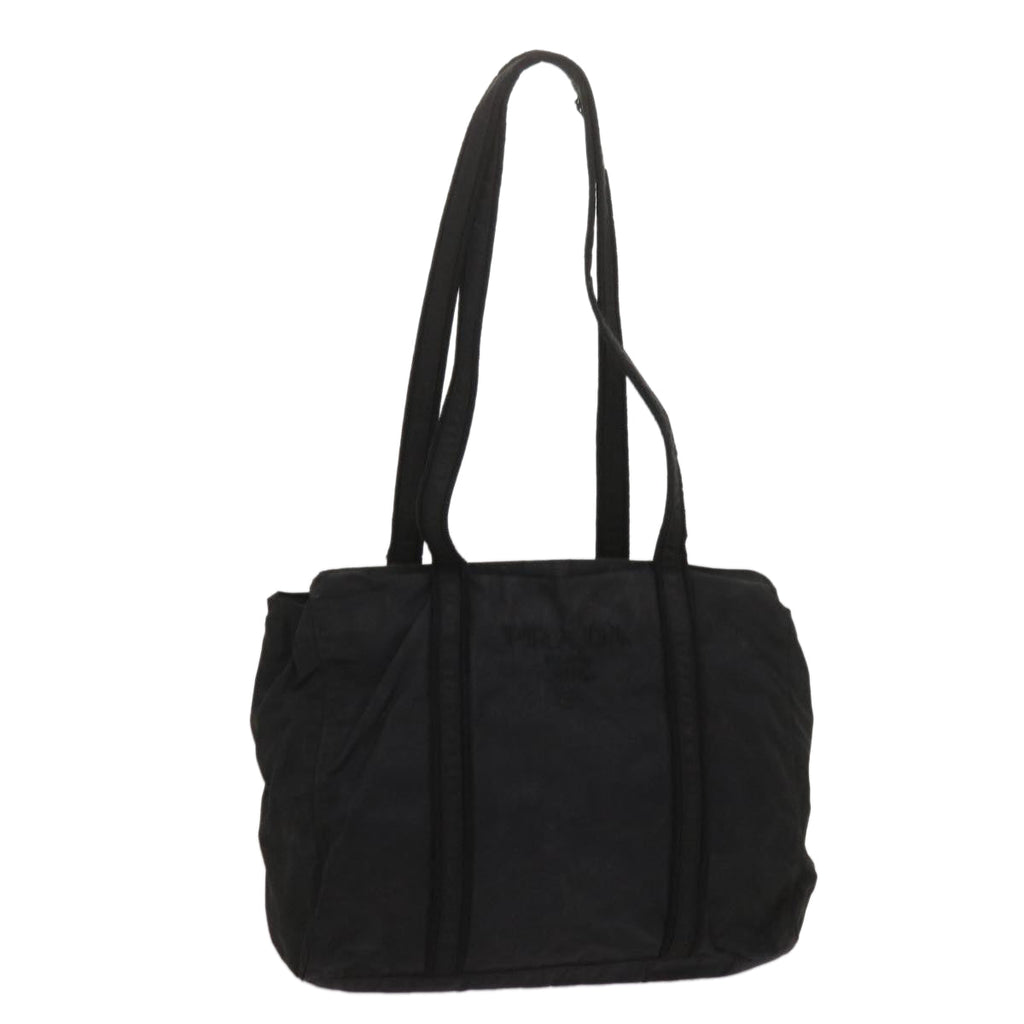 PRADA Shoulder Bag Nylon Black fm3152