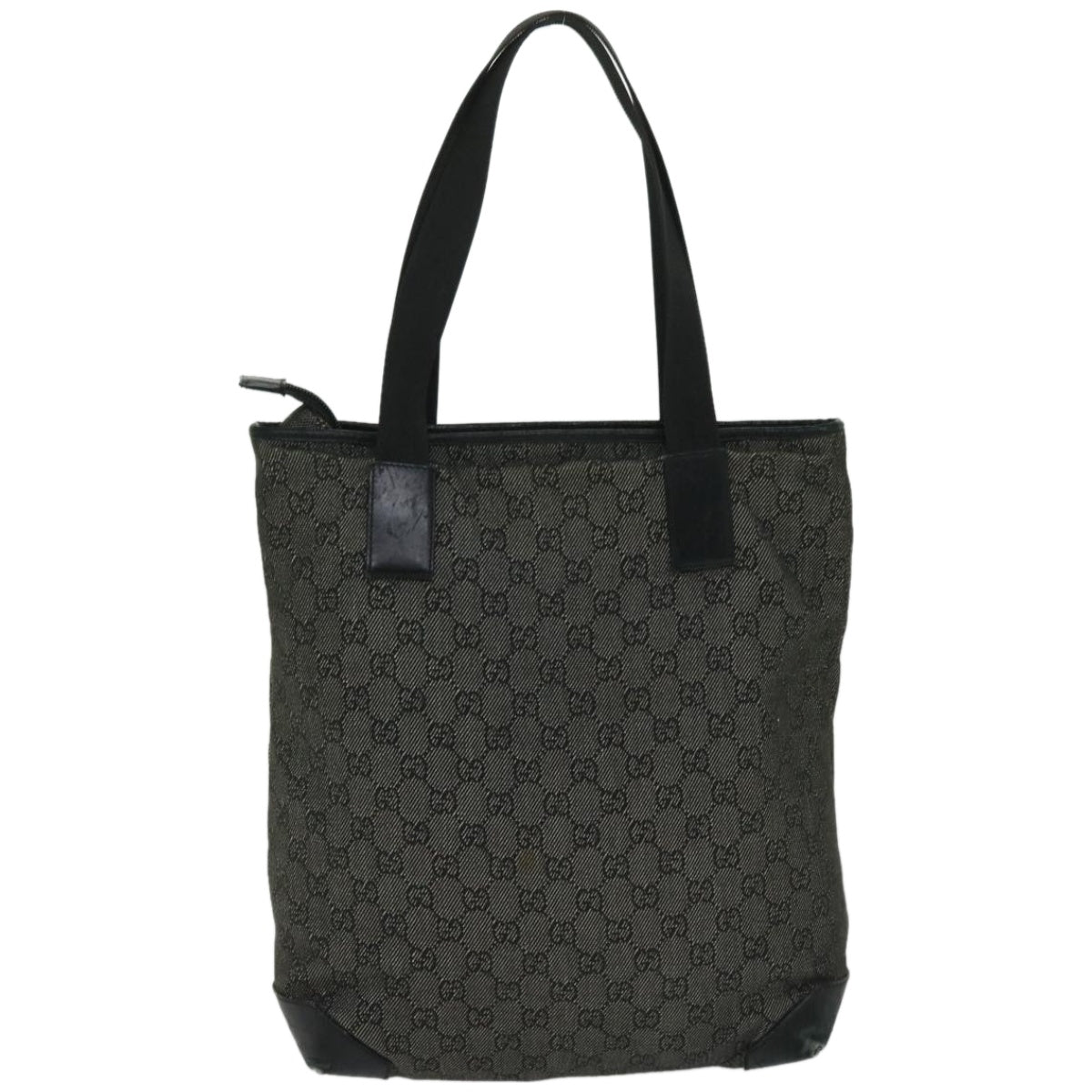 GUCCI GG Canvas Tote Bag Black 28892 fm3265