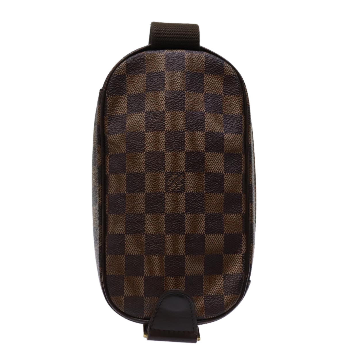 LOUIS VUITTON Damier Ebene Pochette Gange Shoulder Bag N48048 LV fm3403