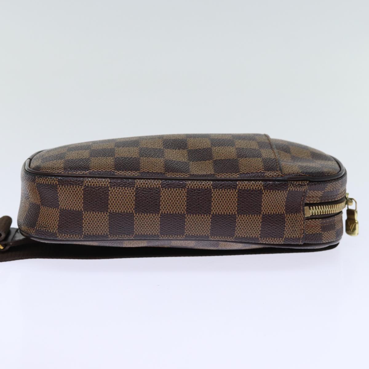 LOUIS VUITTON Damier Ebene Pochette Gange Shoulder Bag N48048 LV fm3403