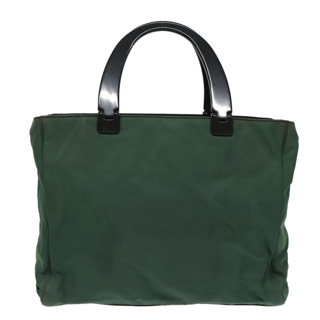 PRADA Hand Bag Nylon Green fm4152