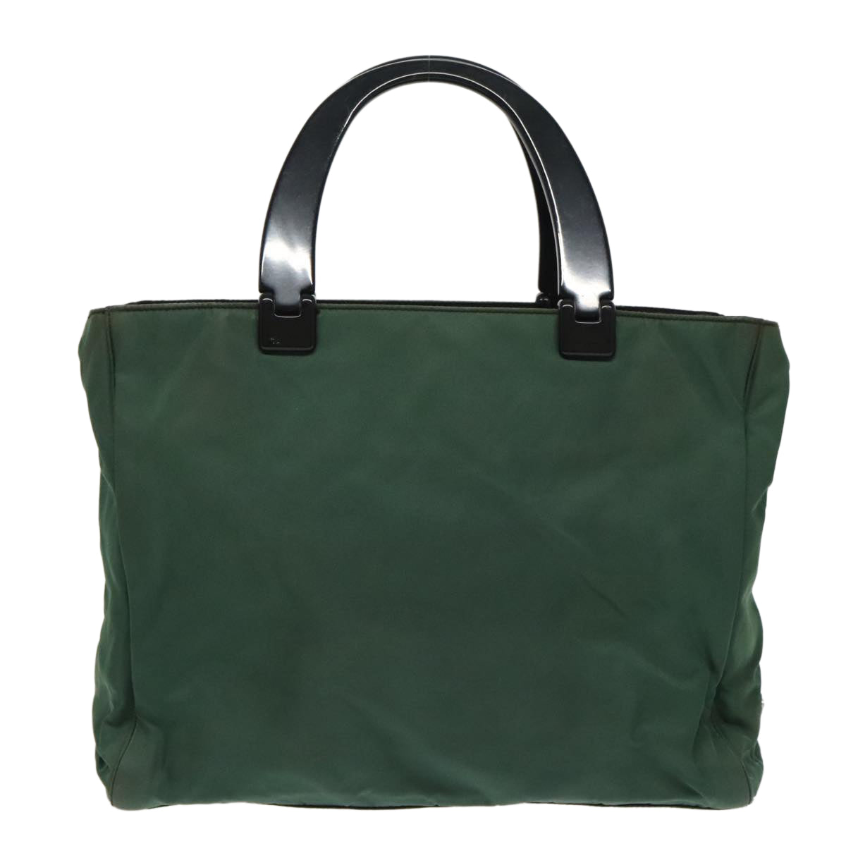 PRADA Hand Bag Nylon Green fm4152
