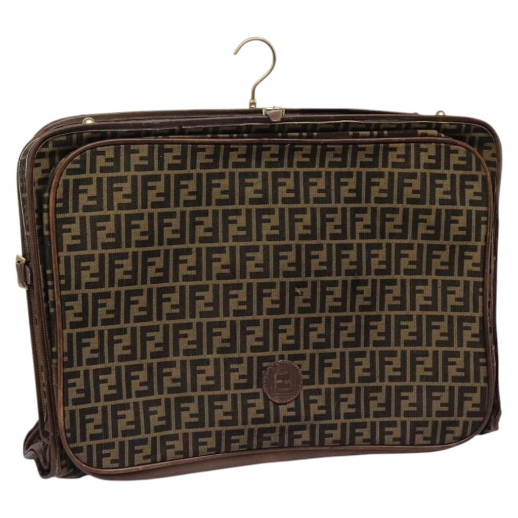 FENDI Zucca Canvas Garment Cover Brown fm4432