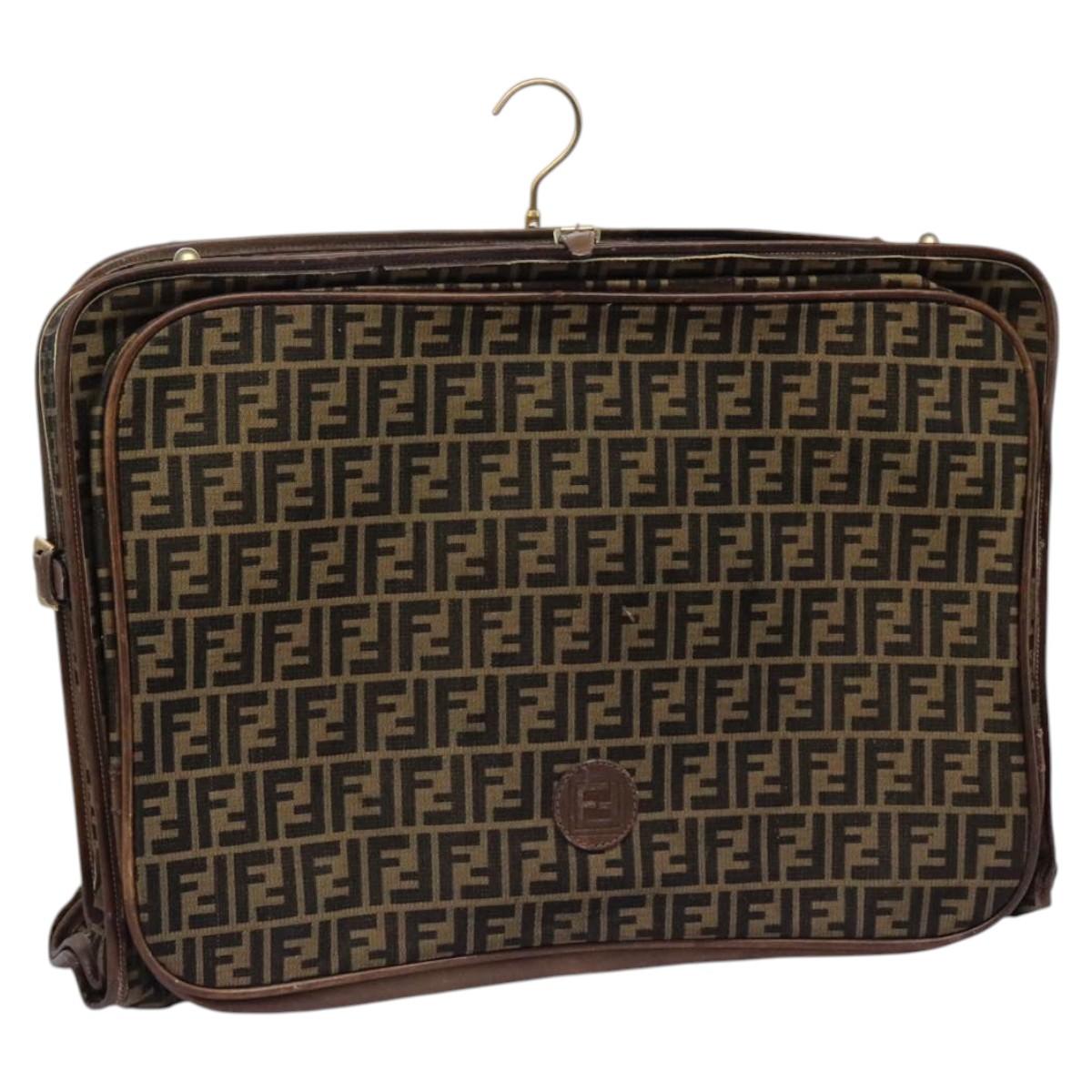 FENDI Zucca Canvas Garment Cover Brown fm4432