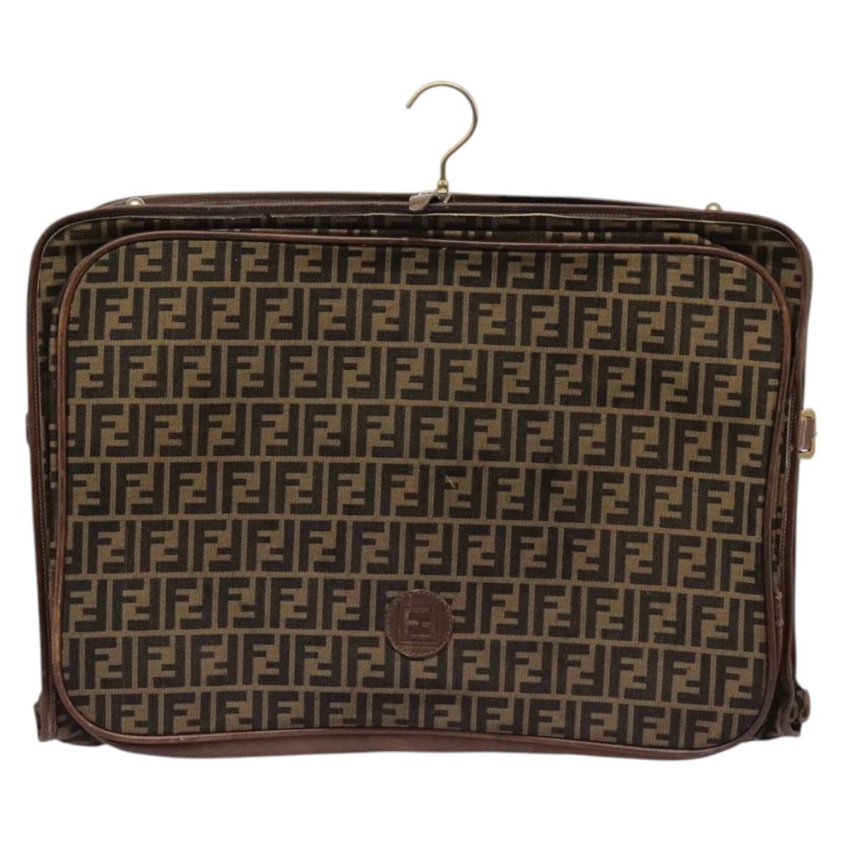 FENDI Zucca Canvas Garment Cover Brown fm4432