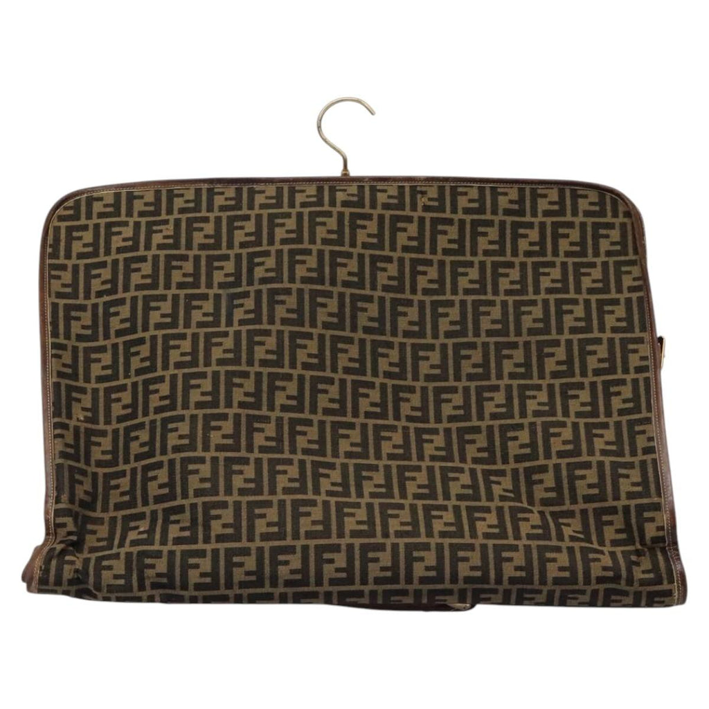FENDI Zucca Canvas Garment Cover Brown fm4432