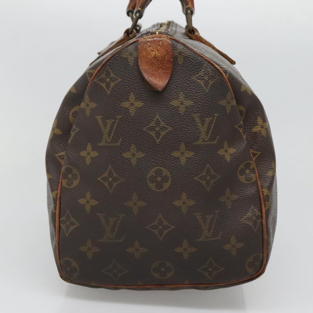 LOUIS VUITTON Monogram Speedy 30 Hand Bag M41526 LV fm4805