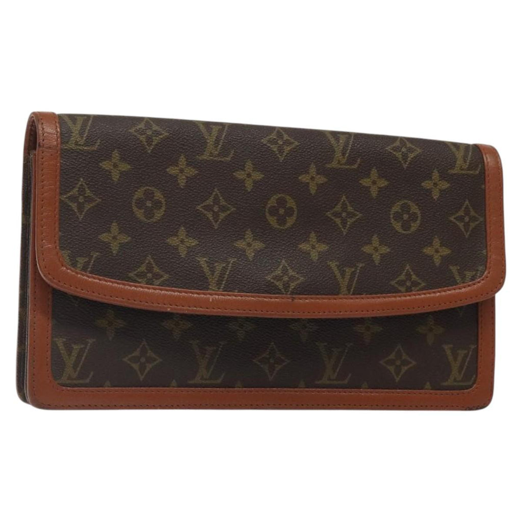 LOUIS VUITTON Monogram Pochette Dam GM Clutch Bag M51810 LV gh146