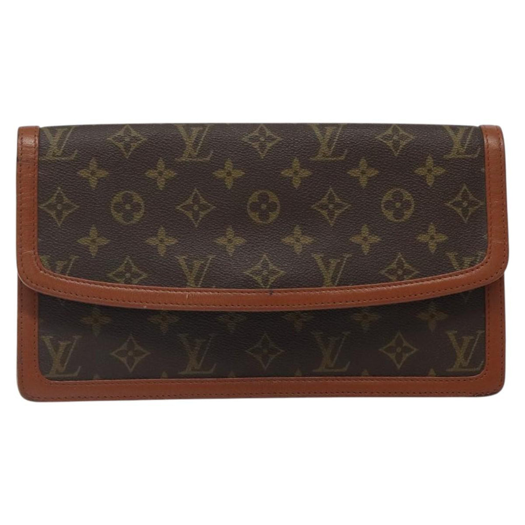 LOUIS VUITTON Monogram Pochette Dam GM Clutch Bag M51810 LV gh146