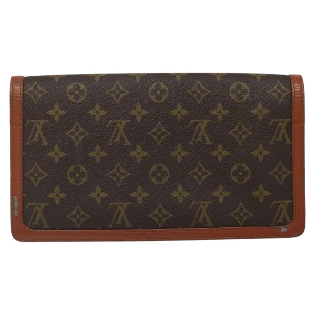 LOUIS VUITTON Monogram Pochette Dam GM Clutch Bag M51810 LV gh146