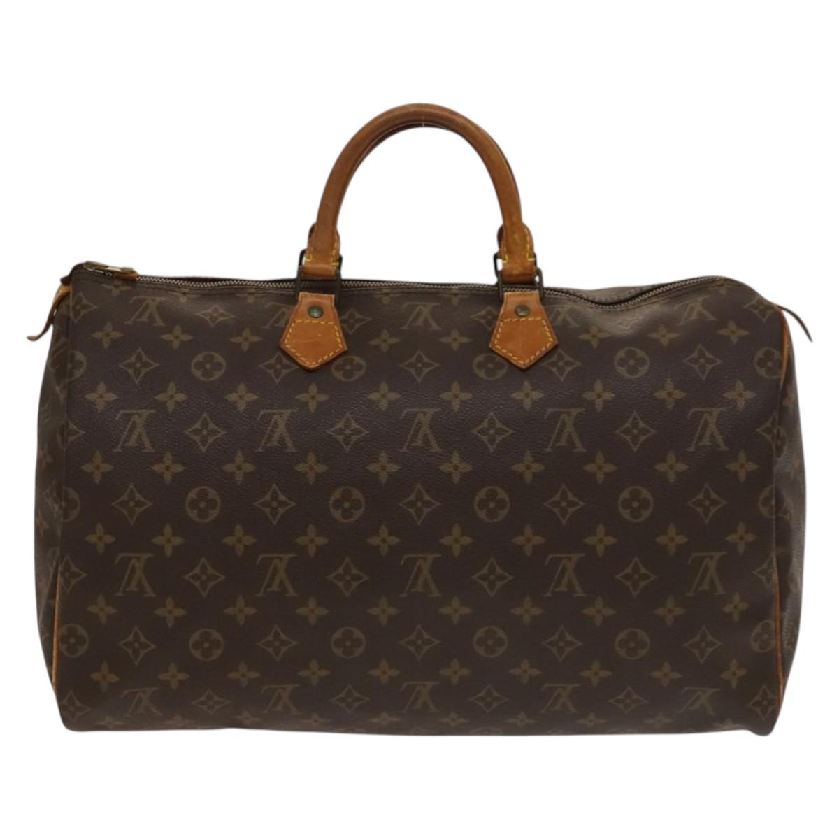 LOUIS VUITTON Monogram Speedy 40 Hand Bag M41522 LV gh238