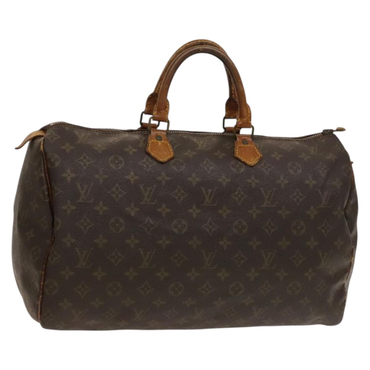 LOUIS VUITTON Monogram Speedy 40 Hand Bag M41522 LV gh429