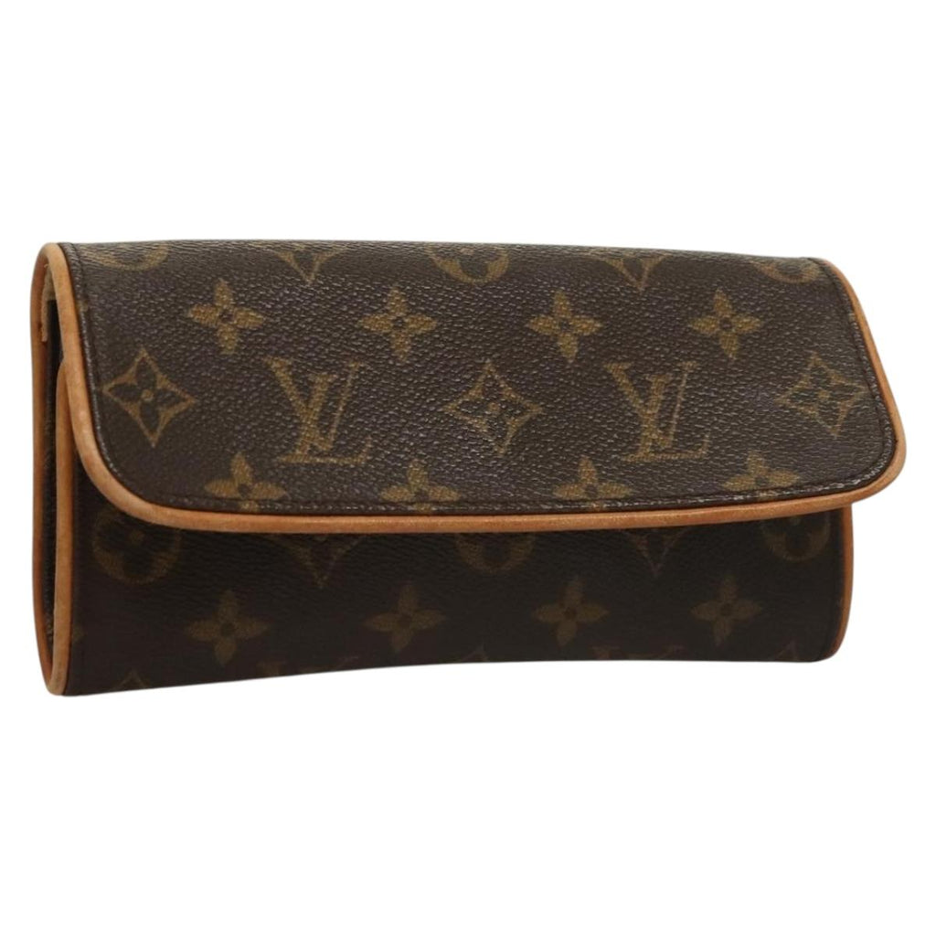 LOUIS VUITTON Monogram Pochette Twin PM Shoulder Bag M51854 LV gh468