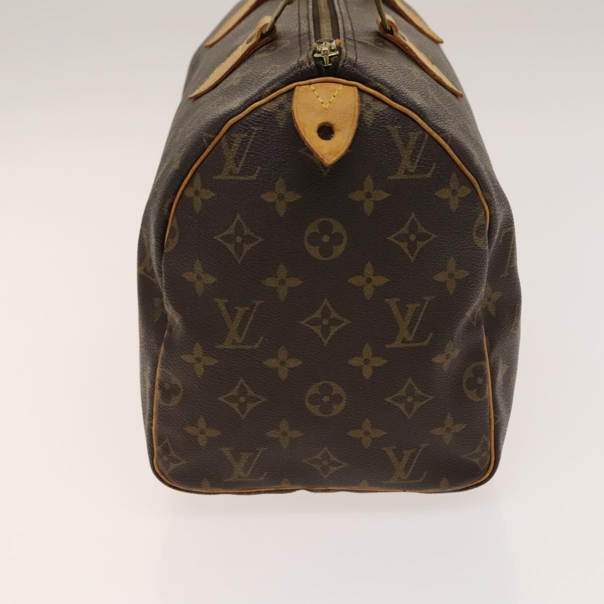LOUIS VUITTON Monogram Speedy 30 Hand Bag M41526 LV gh637