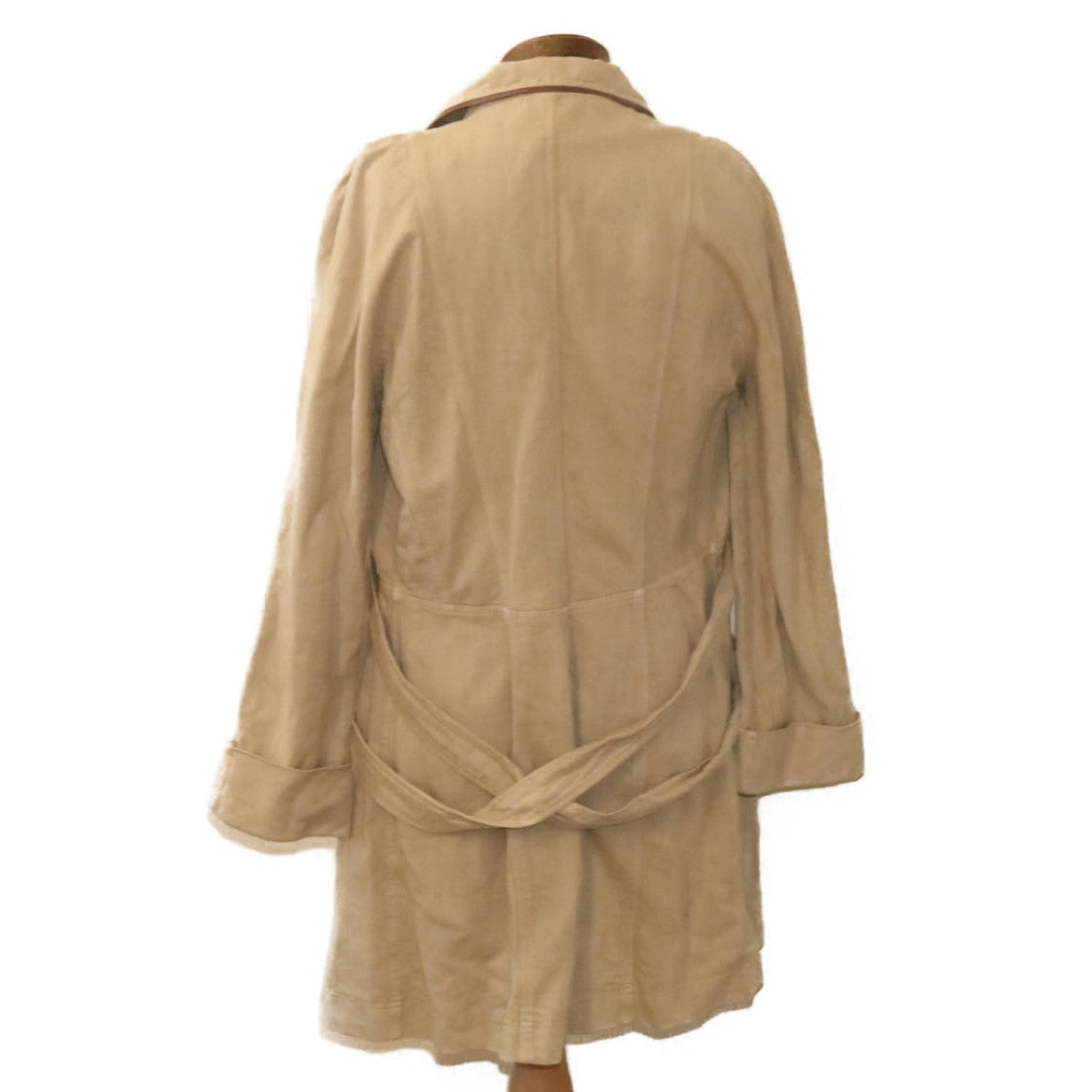 FENDI Long coat Jacket Beige am1626g
