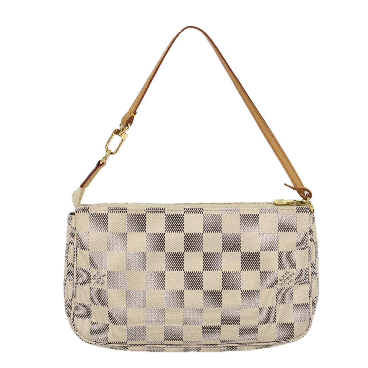 LOUIS VUITTON Damier Azur Pochette Accessoires Pouch N51986 LV am2529gV