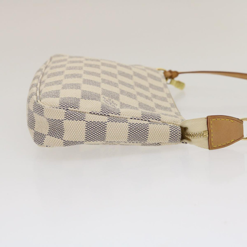 LOUIS VUITTON Damier Azur Pochette Accessoires Pouch N51986 LV am2529gV