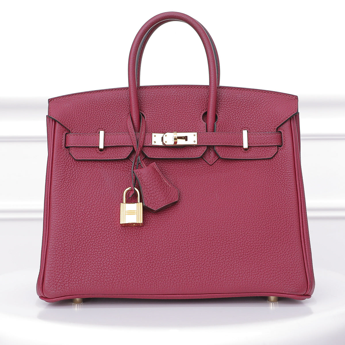 Hermes Rouge H Birkin 25
