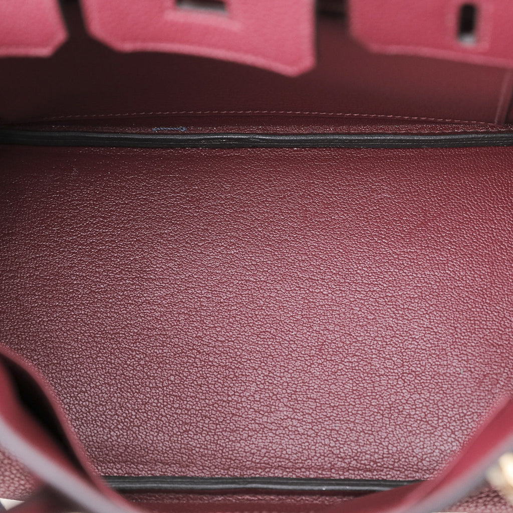 Hermes Rouge H Birkin 25