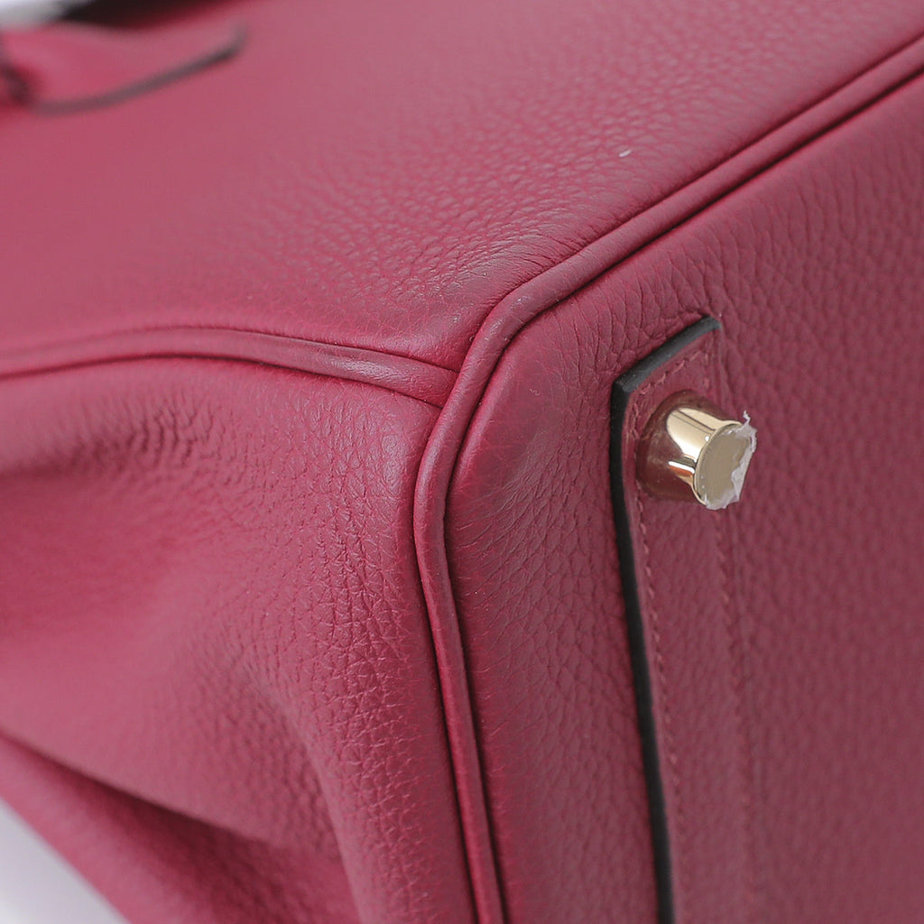 Hermes Rouge H Birkin 25