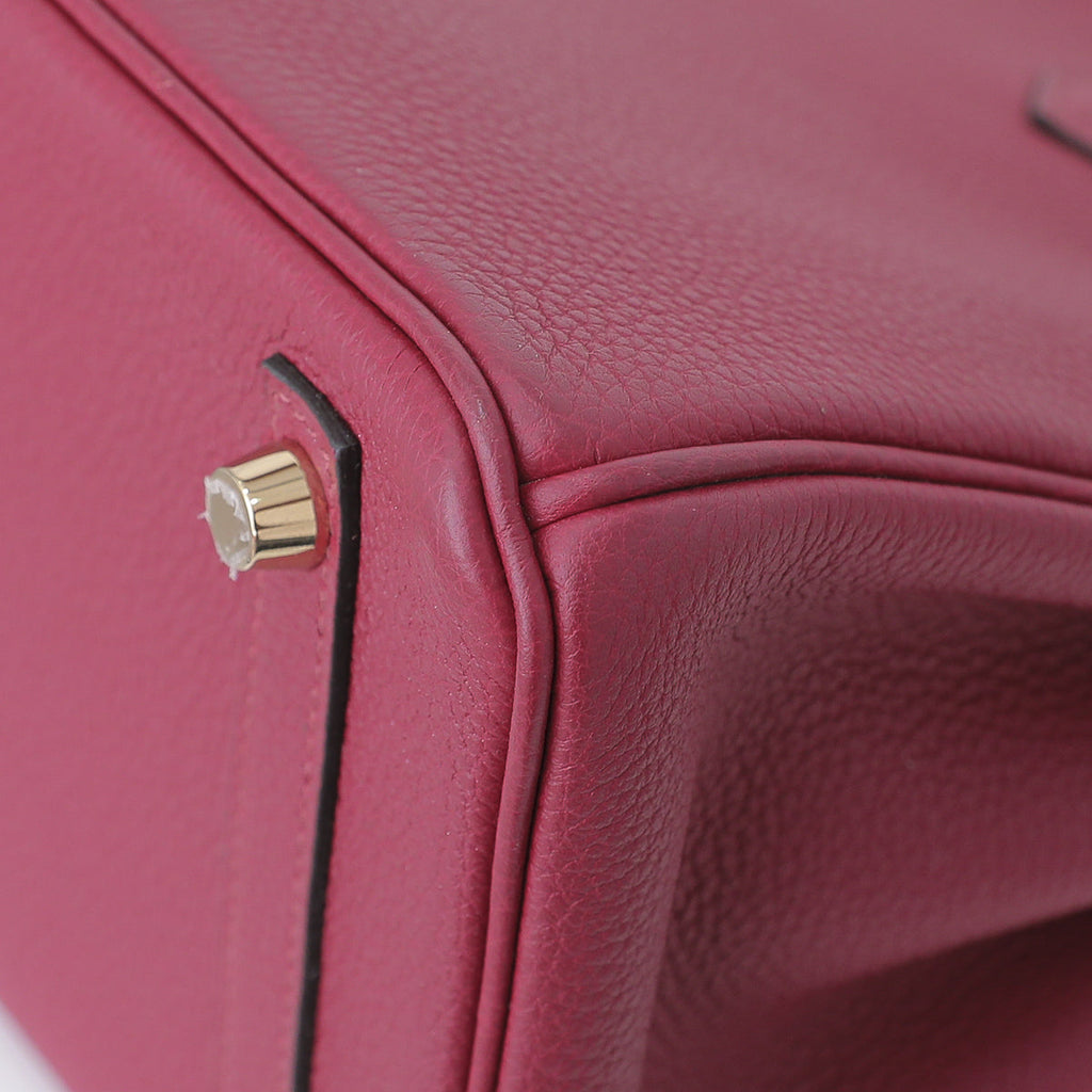 Hermes Rouge H Birkin 25