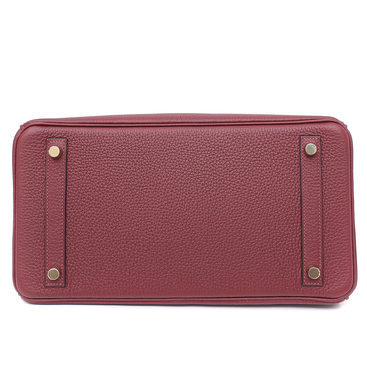 Hermes Rouge H Clemence-Swift Birkin 30