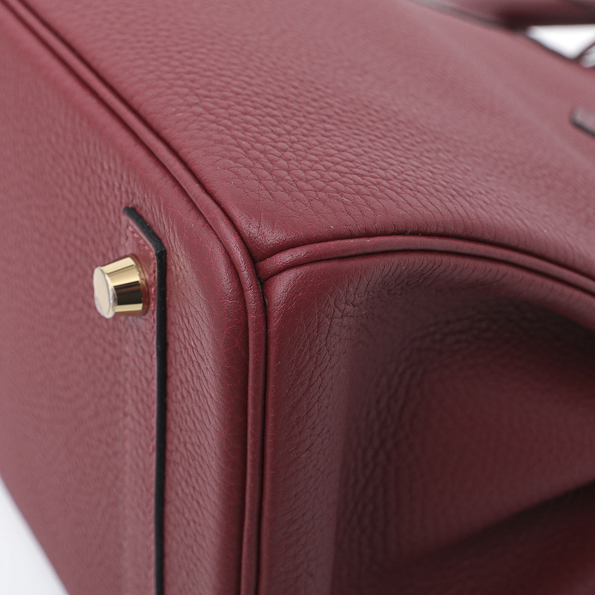 Hermes Rouge H Clemence-Swift Birkin 30