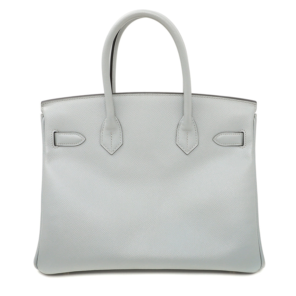 Hermes Bleu Glacier Birkin 30