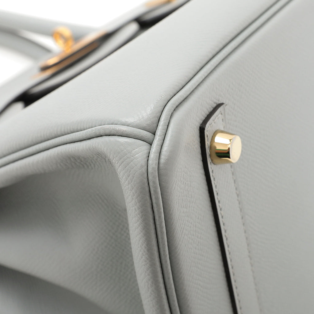 Hermes Bleu Glacier Birkin 30