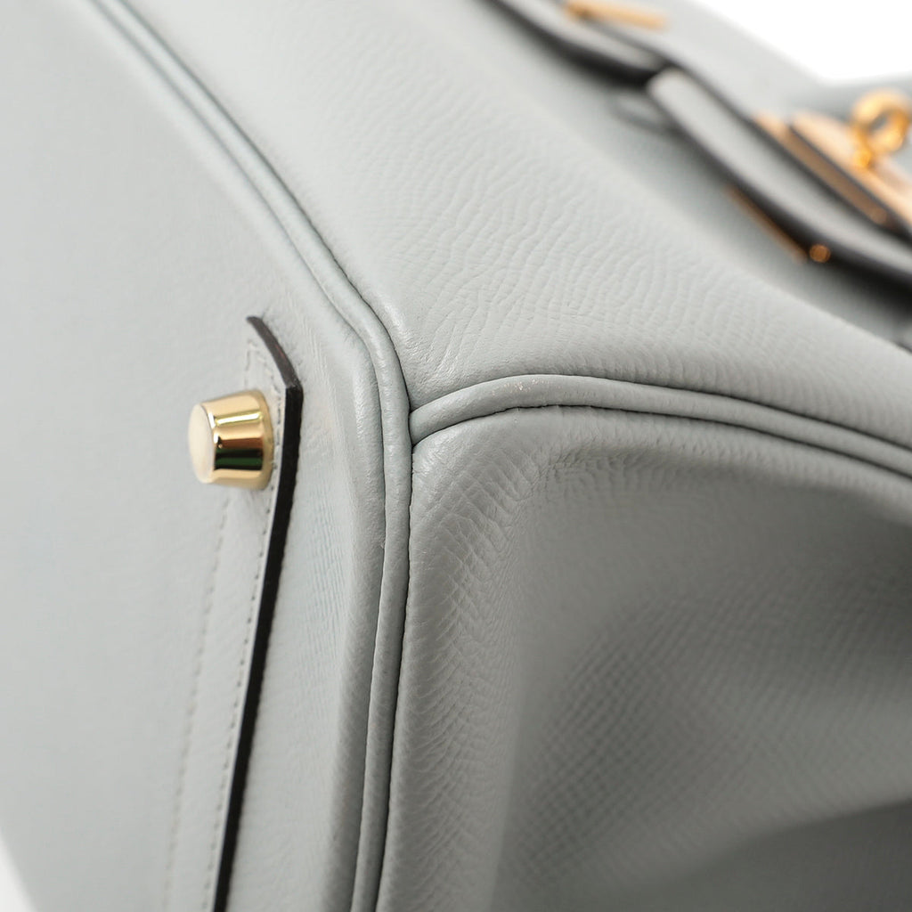 Hermes Bleu Glacier Birkin 30