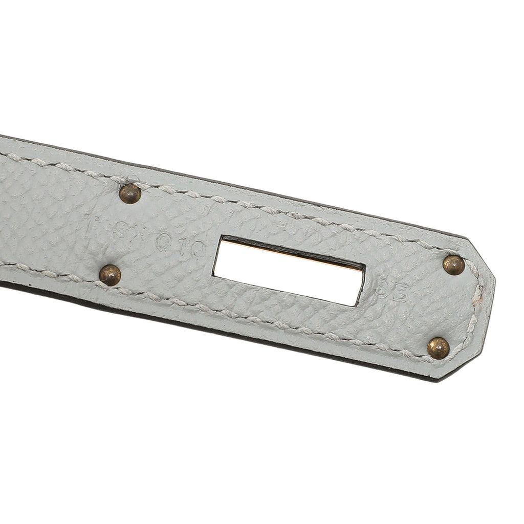 Hermes Bleu Glacier Birkin 30