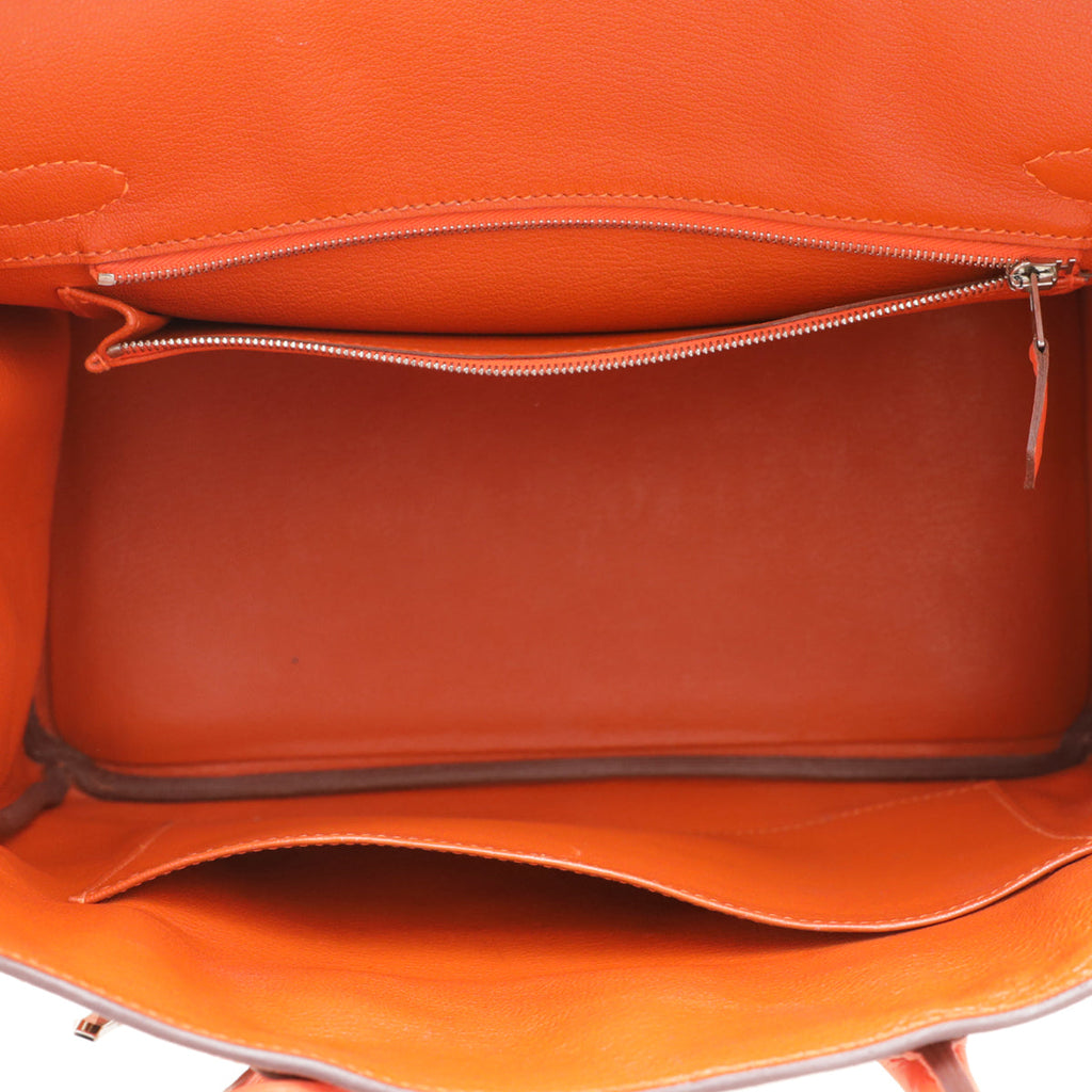 Hermes Orange Birkin 30 Bag