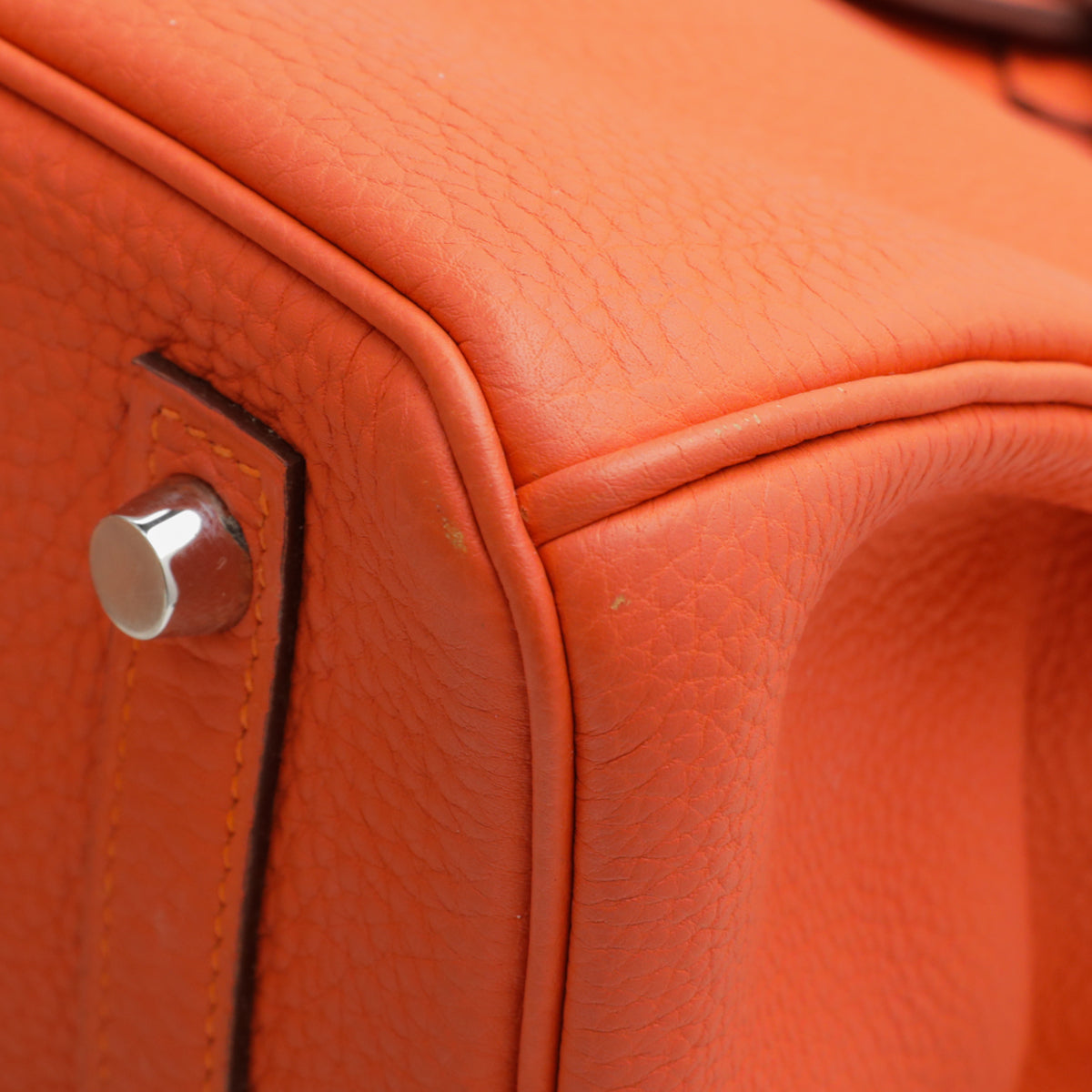 Hermes Orange Birkin 30 Bag