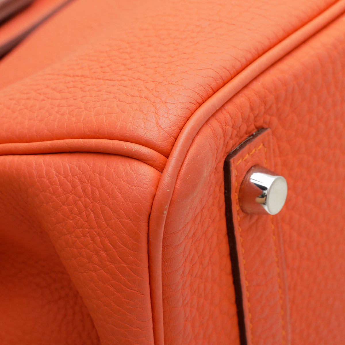 Hermes Orange Birkin 30 Bag