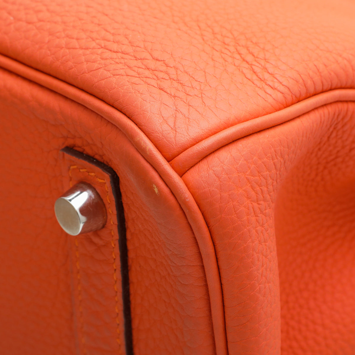 Hermes Orange Birkin 30 Bag
