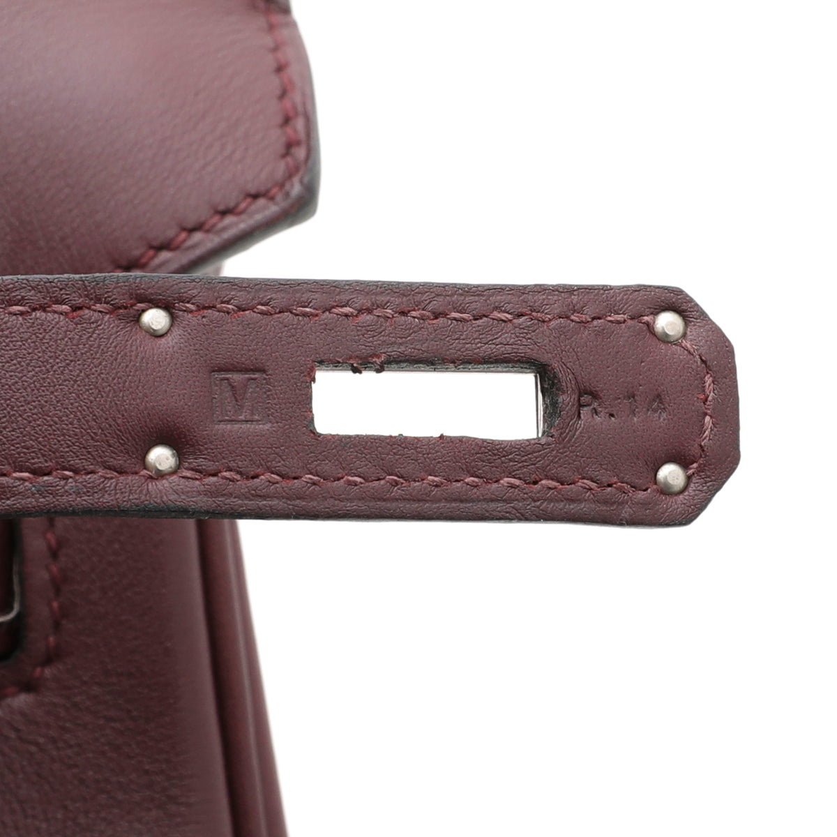 Hermes Bordeaux Swift Birkin 35 Bag